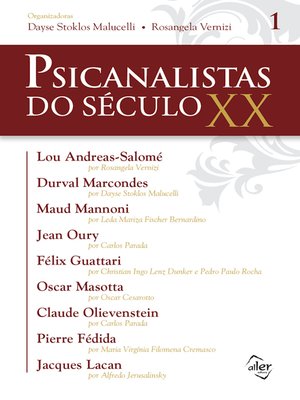 cover image of Psicanalistas do século XX